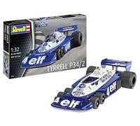 Revell 07741 Tyrrel P34/2 - Kit modellino a 6 ruote, scala 1:32, in plastica, non verniciato, non verniciato