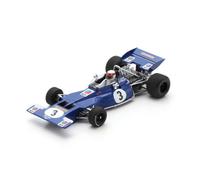Tyrrell 001 Jackie Stewart #3 Canadian Gp 1970 S7230 Spark 1/43 F1 Formula 1