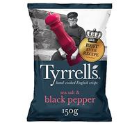 Tyrrell Sea Salt & Black Pepper Chips 150 g