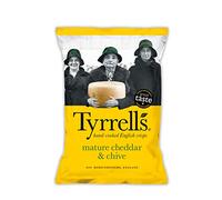 Tyrrells Chips Cheddar Patatine Al Gusto Formaggio, Ideali Come Snack Per Merende, Aperitivi, Antipasti O Feste, Senza Coloranti E Senza Glutine, Busta Da G, 40 Grammo