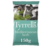 Tyrrells Patatine da condividere alle erbe mediterranee, 150g
