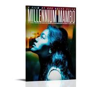 TYRWRHURWEY 2 poster da parete del film Millennium Mambo, stampa artistica da parete estetica vintage, poster decorativo per soggiorno e camera da letto, 60 x 90 cm, con cornice