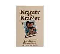 TYRWRHURWEY Poster artistico da parete con Kramer Vs Kramer, stampa artistica da parete estetica vintage, poster decorativo per soggiorno, camera da letto, 50 x 75 cm, senza cornice