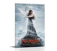TYRWRHURWEY Poster artistico da parete con le cronache di Narnia, stampa artistica da parete estetica vintage, poster decorativo per soggiorno e camera da letto, 60 x 90 cm, con cornice