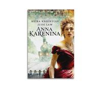 TYRWRHURWEY Poster artistico da parete del film Anna Karenina, stampa artistica da parete su tela, stile vintage, decorazione per soggiorno e camera da letto, 60 x 90 cm, senza cornice