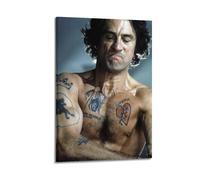 TYRWRHURWEY Poster artistico da parete su tela con motivo Cape Fear, stampa artistica da parete estetica vintage, decorazione per soggiorno e camera da letto, 30 x 45 cm, con cornice