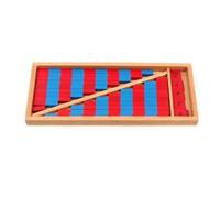 tysdyzgs Bastoncini numerici Montessori, insegnamento della Matematica AIDS Giocattoli per l'educazione precoce coordinazione Occhio-Mano dei Bambini,Count Sticks