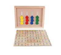 tysdyzgs Gioco Circolare a Quattro Colori Montessori, riconoscimento dei Colori, cognizione sensoriale, insegnamento dell'AIDS, Giocattoli per Bambini,Circular