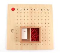 tysdyzgs Montessori Division Board, Aiuto all'insegnamento della Matematica Coordinazione Occhio-Mano Sviluppo del Cervello,Multiplication