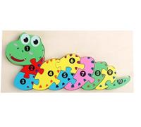 tysdyzgs Montessori Little Snake Puzzle, Un Aiuto educativo per la cognizione sensoriale dei Bambini nei Giochi educativi