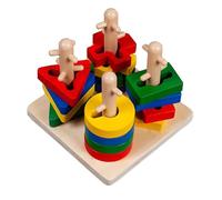 tysdyzgs Montessori Meccanismo Colonne, Cognizione Sensoriale Insegnamento AIDS Giochi di Blocchi di Costruzione per Bambini