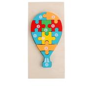 tysdyzgs Montessori Mongolfiera Puzzle, Chiusura Puzzle Tridimensionale Sensoriale Cognitivo Aiuto didattico Regalo
