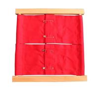 tysdyzgs Montessori Red Pins, Giochi di Puzzle per l'educazione precoce per allenare la coordinazione Occhio-Mano Durante la vestizione