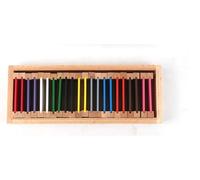 tysdyzgs Piccola tavolozza di Colori Montessori, educazione precoce sul riconoscimento dei Colori per i Giocattoli dei Bambini in Legno,Medium
