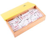 tysdyzgs Scatola di aritmetica mentale per sottrazione Montessori, Regalo per Giochi Giocattolo di Matematica per Bambini per Lo Sviluppo del Cervello,Multiplication