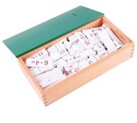 tysdyzgs Scatola di aritmetica mentale per sottrazione Montessori, Regalo per Giochi Giocattolo di Matematica per Bambini per Lo Sviluppo del Cervello,Subtraction