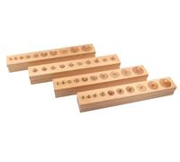 tysdyzgs Set Completo Montessori di cilindri a Bussola, ausili per l'insegnamento sensoriale e Giocattoli educativi Montessori