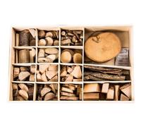 tysdyzgs Trucioli di Legno Fai-da-Te Montessori, afferrare e allenare i Sensi dei Bambini per stimolare l'interazione Genitore-Figlio,Medium