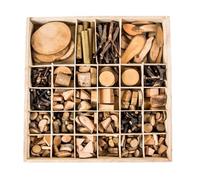 tysdyzgs Trucioli di Legno Fai-da-Te Montessori, afferrare e allenare i Sensi dei Bambini per stimolare l'interazione Genitore-Figlio,Large