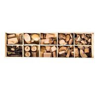 tysdyzgs Trucioli di Legno Fai-da-Te Montessori, afferrare e allenare i Sensi dei Bambini per stimolare l'interazione Genitore-Figlio,Small