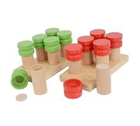 tysdyzgs Tubo olfattivo Montessori, Un ausilio didattico per l'allenamento della cognizione sensoriale degli organi olfattivi dei Bambini