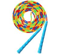 TYSISKNO Corde per saltare morbide con perline arcobaleno per bambini