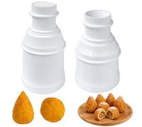 TYSM-CC 2 Pezzi Stampo Multifunzionale per Arancini Maker | Ideale per Polpette di Riso, Carne, Verdure e Utensili Bento, Facile da Usare in Cucina Fai da Te