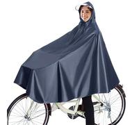 TYSM-CC Mantella da Bicicletta, Impermeabile Portatile con Cappuccio Cappuccio con Strisce Riflettenti per Donne Uomini Adulti Ciclisti