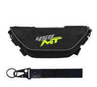 TYSMYXGS Borsa da Manubrio per Motocicletta per CFMOTO 450 650 700MT Borsa da Viaggio per Attrezzi di Riparazione Mt Pacchetto di Stoccaggio Borsa portautensili(Nero 2)