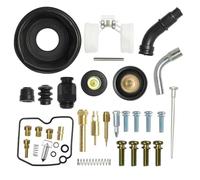 TYSMYXGS Kit di Riparazione Carburatore per Moto per K&awasaki per Vulcan 800 1500 VN800 VN400C4 VN1500F1 VN1500 Classic 800 Set di Ricostruzione Carburatore(Nero 1)