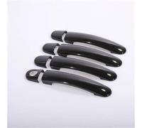 TYSMYXGS Ricambi Di Ricambio Per Coprimaniglia Esterna Per Auto Per VW Per Polo 2004-2009. Per Portiera Copertura Maniglia Esterna(Nero,1Buchi della serratura)