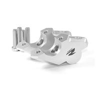 TYSMYXGS Riser Manubrio Per Moto Per BMW F850GS 2018- F850 ADV 2019- F900R F900XR XR 2020 - Supporto A Morsetto Rialzato CNC Adattatore altezza manubrio(Argento2)