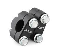 TYSMYXGS Riser Per Manubrio Moto Per XR125 XR150 XR190 XR200 XR230 XR250 XR400 XR600 XR650 Accessori Supporto XR Adattatore altezza manubrio(NERO 1)
