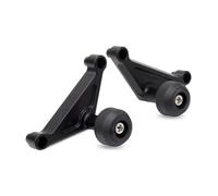 TYSMYXGS Slider Telaio Moto Crash Protector per Aprilia RSV4 RF RR Tuono 1100 Factory APRC Bobbin Falling Protection Pads Tamponi Paratelaio Protezioni(Nero 2)