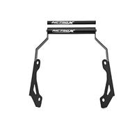 TYSMYXGS Supporto Per Telefono Per Moto Supporto Navigazione Per H&onda NC750X NC750X DCT 2021-2024 Accessori Per Estensione Supporto Per Manubrio Espandi dispositivi(NERO 1,12+22mm)