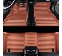 TYSMYXGS Tappetini Per Auto Per Espace 2018-2022 Per Captur Per Talisman Per Laguna Tappetini LHD Tappetini Antiscivolo Per Tutte Le Stagioni(Marrone,X-2)