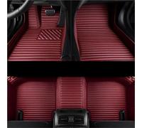 TYSMYXGS Tappetini Per Auto Per Espace 2018-2022 Per Captur Per Talisman Per Laguna Tappetini LHD Tappetini Antiscivolo Per Tutte Le Stagioni(Vino rosso,X-2)