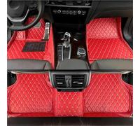 TYSMYXGS Tappetini Per Auto Tappetini Per Ford Per Fiesta 2009-2017 Tappetino Antiscivolo Per Tutte Le Stagioni(Rosso 1)