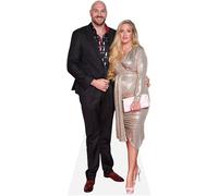 Tyson Fury And Paris Fury (Duo) Mini ritaglio di celebrità