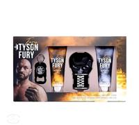 Tyson Fury eau de toilette Gift Set 100Ml EDT + 100Ml Shower Gel + 100Ml Body Lotion + Keyring
