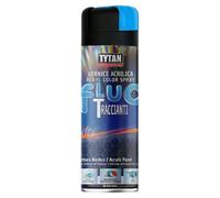 TYTAN PROFESSIONAL Art Spray Traccianti Vernice Spray Fluorescente Pittura Acrilica Tracciante Marcatore fluo Multiuso Segnaletica Verticale Orizzontale Segnalazione Pericolo Cantiere 500 ml (Blu)