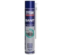Tytan Schiuma poliuretanica Sanit Sanitari pozzetti Manuale idrorepellente 750ml