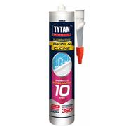 Tytan SILICONE ACETICO BAGNI E CUCINE ml. 280 - Trasparente 12 PZ