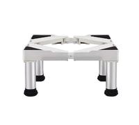 TYTFTDLD Supporto frigorifero 4 pod,lunghezza e larghezza regolabili,con piedini piatti regolabili,utilizzato per frigoriferi,per apparecchiature statiche come elettrodomestici e mobili[24-27cm]