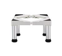 TYTFTDLD Supporto frigorifero 4 pod,lunghezza e larghezza regolabili,con piedini piatti regolabili,utilizzato per frigoriferi,per apparecchiature statiche come elettrodomestici e mobili[29-32cm]