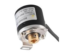TYTOGE ABZ Encoder Incrementale Trifase, Albero da 6 Mm 8 Mm 10 DC5 24 V 6000 Giri/min 30 MA per Apparecchiature Riduttore Motore con Albero Cavo Trifase (C38S6G5-400Z-G24N)