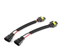 TYTOGE Adattatore Portalampada da 9005 9006 a H11, Cavo in PVC da 2 Pezzi | Cablaggio Automobilistico, PVC e Rame, Plug and Play, Utilizzo 'illuminazione del Veicolo, Compatibilità da 9005 9006 a H11