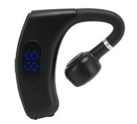 TYTOGE Auricolare Bluetooth a Orecchio Singolo, Segnale Stabile IPX5 Auricolare Bluetooth a Orecchio Singolo Multifunzione Impermeabile a Bassa Potenza per Affari, Jogging, Escursionismo (Nera)
