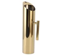 TYTOGE Brocca per Acqua in Acciaio Inossidabile, Brocca per Bevande in Metallo da 2 Litri con Beccuccio Anti-perdita con Protezione Antighiaccio per tè Caldo, Succhi di caffè (Oro)