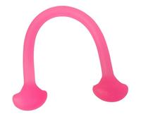 TYTOGE Cinghia Elastica per Espansore Toracico, Durevolezza, elasticità Morbida, Corda da Tirare in Silicone con una Sola Parola, Leggera per l'allenamento per le Donne (Rosa)